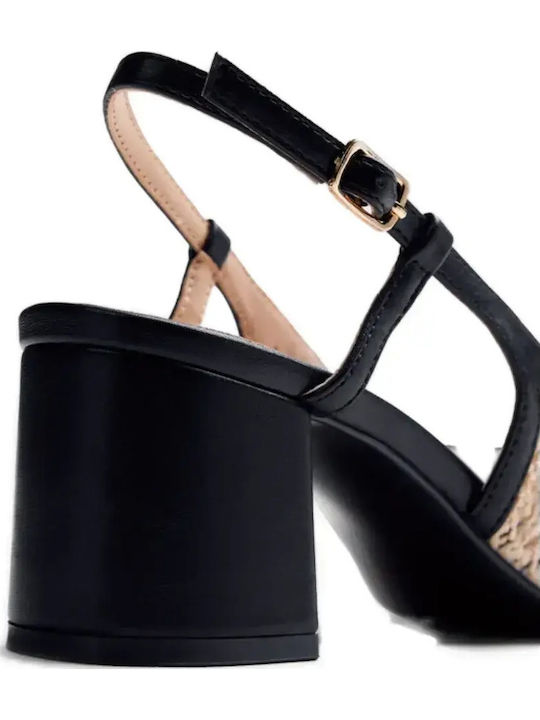 Heels with Medium Heel Black