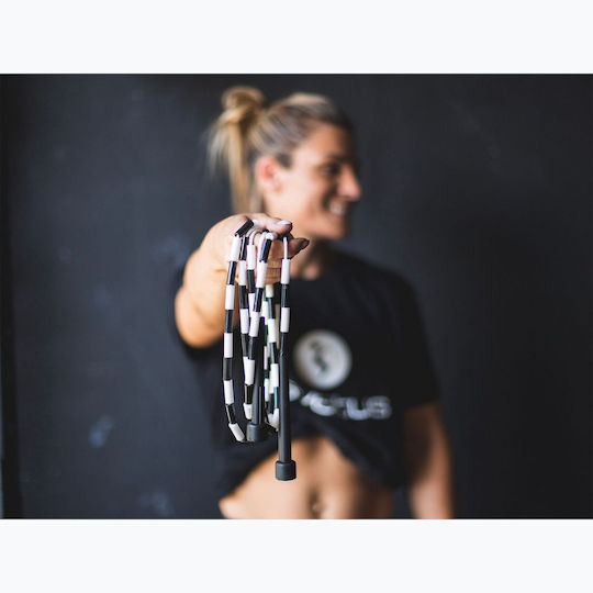 Sveltus Crossovers Training Jump Rope 243 Cm Black White