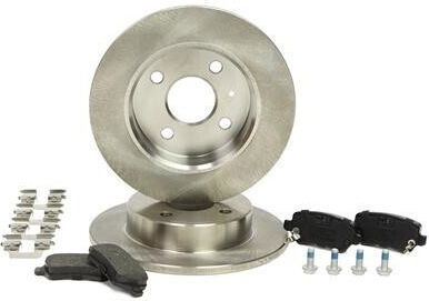 Set Back Brake Discs Brake Pads Opel Astra G Astra H Meriva A