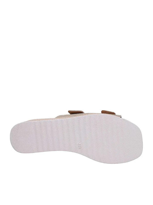 Anatomic Women's Summer Platforms in Slipper Style Brown