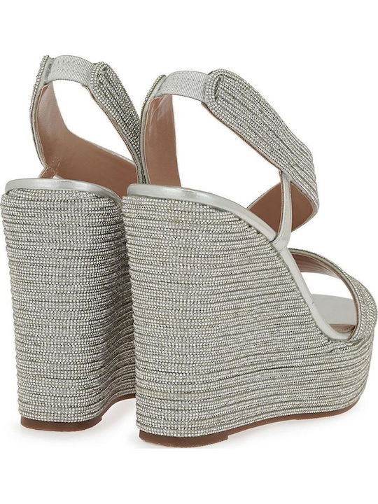 Summer Women's Silver Platforms 917 W47001797E94 - 60 - Silver