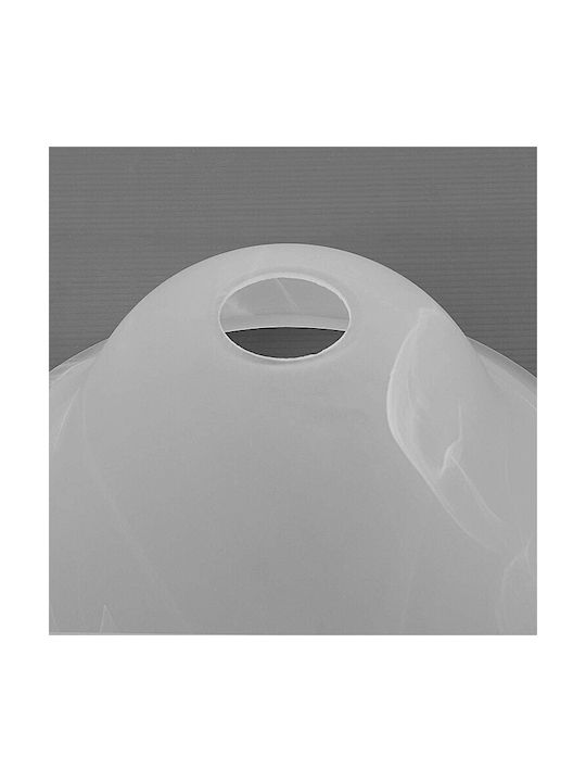 Home Lighting Lia Hängelampe Weiß Glocke mit Fassung E27 37x37x120cm.