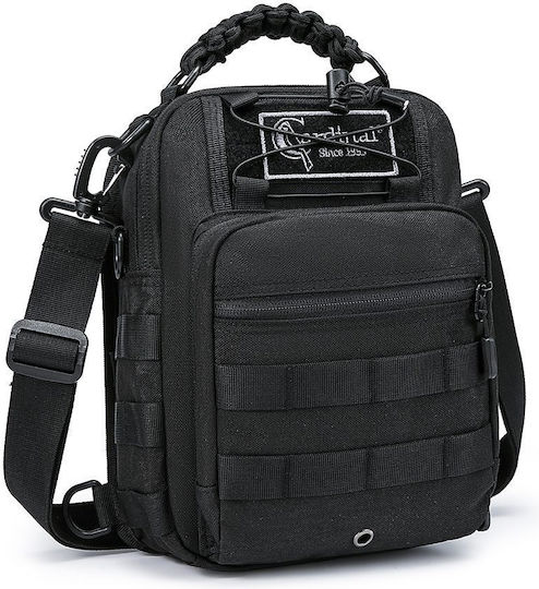 Cardinal Military Chest Bag from Polyester Black 7.6L