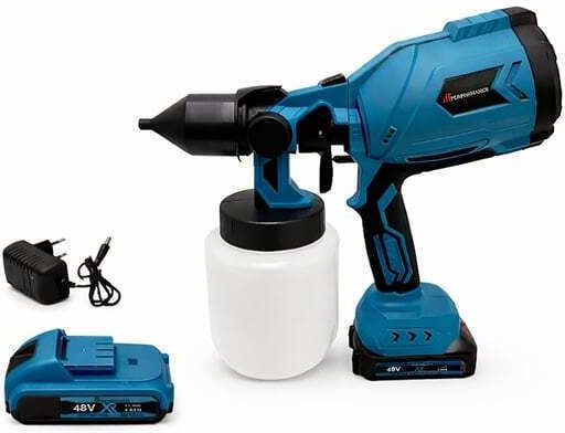 Pistol de Vopsit Electric 48V cu Recipient 1l