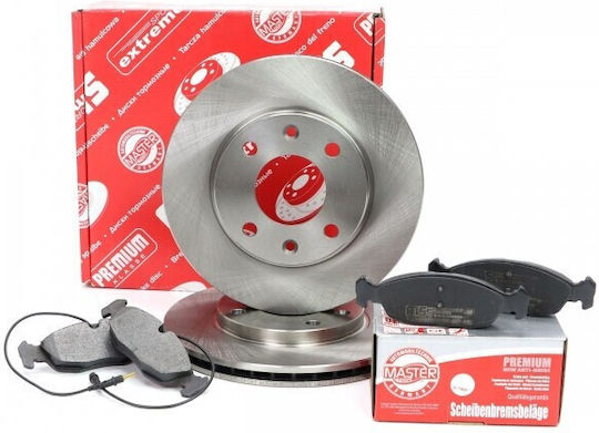 Brake Disc Set Front for Citroën C1 202001320p