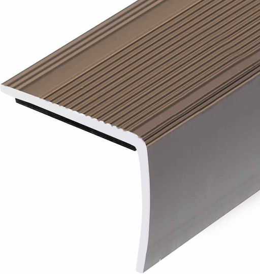Profile Steps Shape G 5 Pcs Brown 100 Cm Aluminium Brown 146763