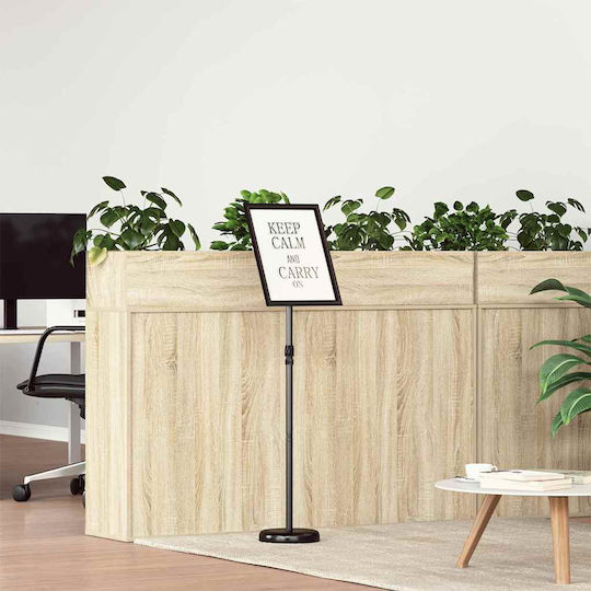vidaXL Product Display Stand W25xD25xH125cm