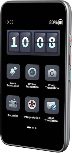 Avizar Ai Voice Photo Übersetzer 142 Sprachen Offline Funktion 4.0 Zoll Bildschirm Schwarz