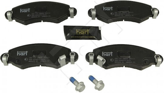 Спирачни Накладки Предни Опел Агила 1.0 12v 1.2 16v 01 09212697