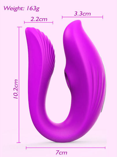 Ophelia's Dream Virgite Vibrator Für Paare Mit Fernbedienung Lila