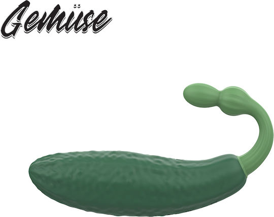 Gemüse Mini Vibrator Cu Control De La Distanță Verde