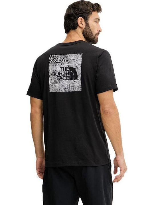 Box Polo Herrenbluse Kurzarm Schwarze