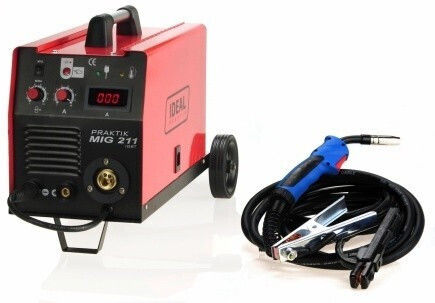Ideal Industries 211 Welding Machine Inverter MAG / MIG with Maximum Welding Current 200A and Duty Cycle 60%