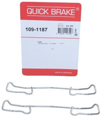Quick Brake Brake Pad Installation Kit Ford Front Focus Mondeo Transit 93