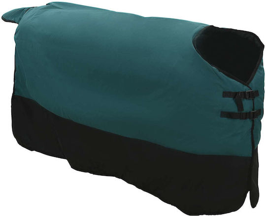 Vidaxl Horse Saddle Dark Green Black 165 Cm Polyester