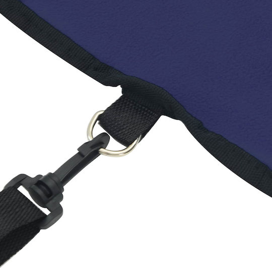 Horse Saddle Dark Blue 135 Cm Polar Fleece Navy Blue 42013393