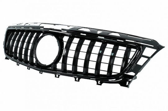 Μάσκα Mercedes-benz Cls-class W218 11-14 Amg Gt Amg Panamericana Look Μαύρη Γυαλιστερή 1 Τεμάχιο Mercedes Benz Cαrνεr