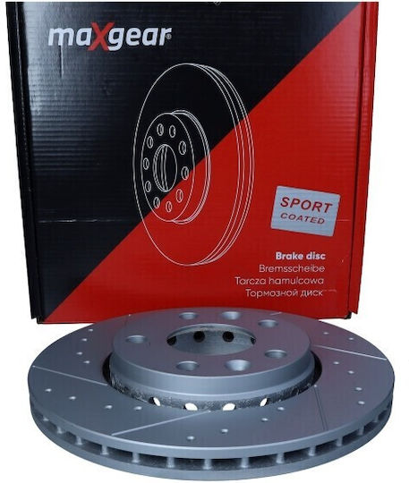 Disc De Frână Auto Renault Partea Din Față Megane 08 Găurit Și Canelate 19-1285sport