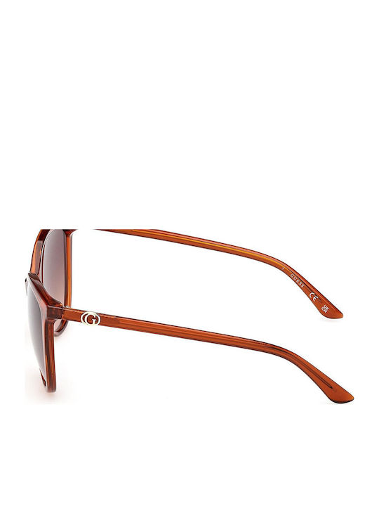 Guess Ochelari de Soare pentru Femei cu Ramă Portocalie și Lentile Degrade Portocalii GU00256 44F