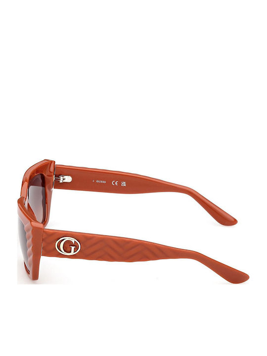 Guess Ochelari de Soare pentru Femei cu Ramă Portocalie și Lentile Degrade Portocalii GU00254 44F