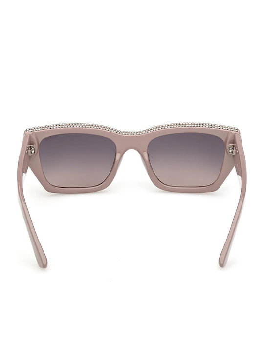 Guess Ochelari De Soare Pentru Femei Cu Culoare Full Face Roz Și Culoare Gri Degrade GU00293 57B