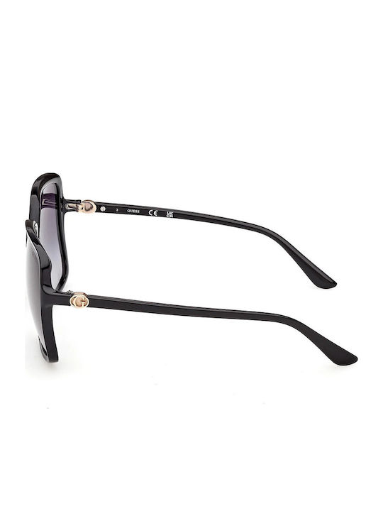 Guess Ochelari de Soare pentru Femei cu Ramă Neagră și Lentilă Neagră Polarized GU00280 01D