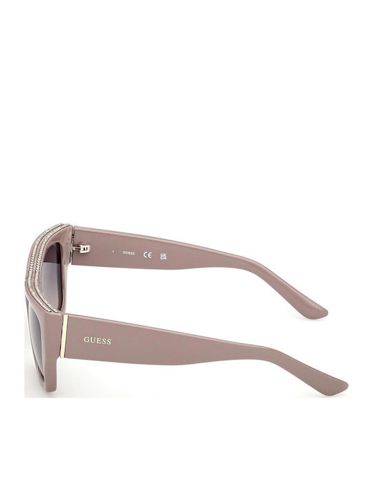 Guess Ochelari De Soare Pentru Femei Cu Culoare Full Face Roz Și Culoare Gri Degrade GU00293 57B