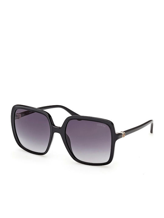 Guess Ochelari de Soare pentru Femei cu Ramă Neagră și Lentilă Neagră Polarized GU00280 01D