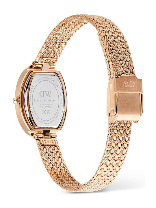 Daniel Wellington Juliette Ceas De Damă Cu Baterie Cu Brățară Metalică Rose Gold