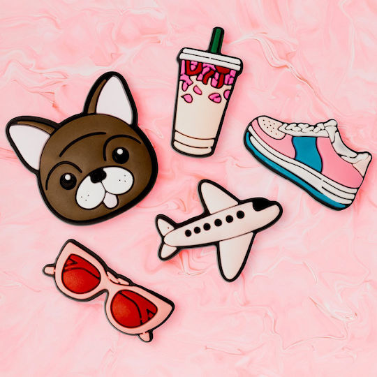 Tfo 3d Sticker Pink 5pcs Set