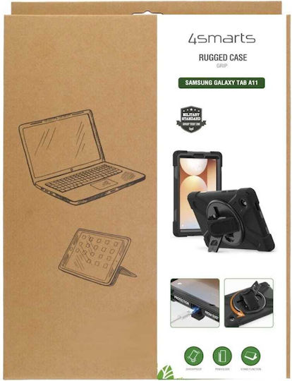 4Smarts Flip Cover Ανθεκτική Μαύρη (Samsung Galaxy Tab A11)