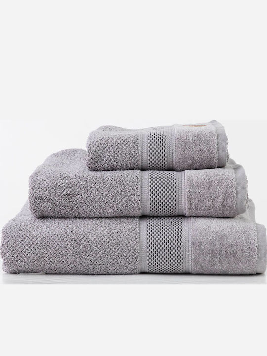 Borea Facecloth Lava 50x90cm Grey Weight 550gr/m²