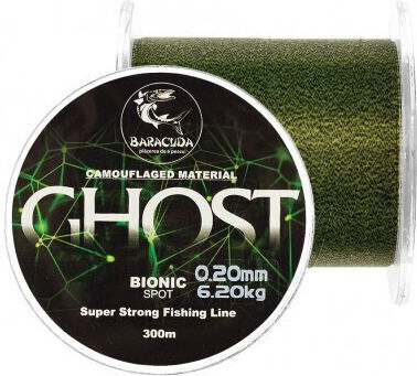 Nylon Monofilament Carp Baracuda Ghost 300 M Bionic Camouflage