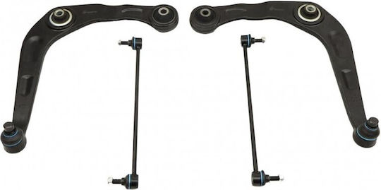 Set Brațe De Suspensie Peugeot 206 98 Partea Frontală Complet Stânga+dreapta 3521c8