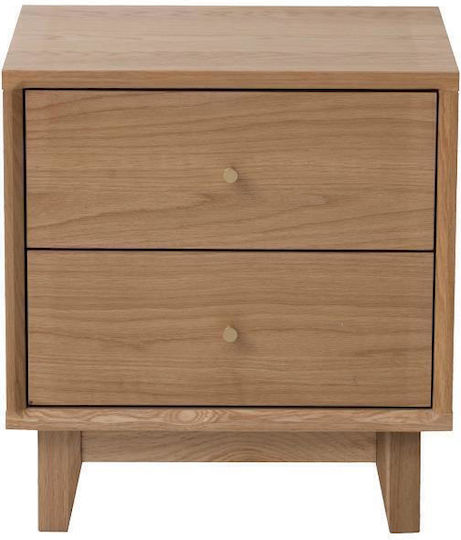 Wooden Bedside Table Beige 45x35x55cm Wooden Bedside Table Beige 45x35x55cm