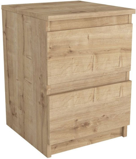 Breve Ξύλινο Μπεζ 39.8x41.8x55cm GP042-0268,1