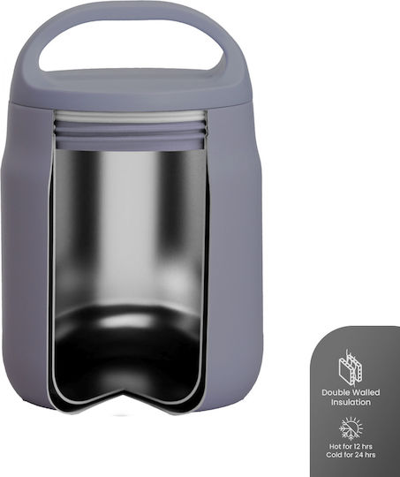 Dozze Inox Thermo Lunch Box Purple 600ml