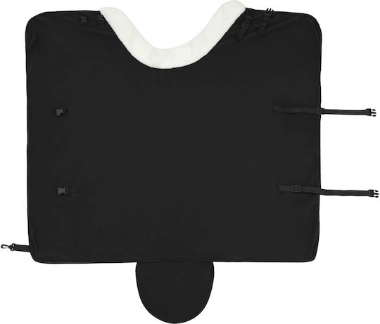 vidaxl Reitdecke Für Pferde Schwarz 85 Cm Polar Fleece