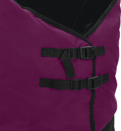 Horse Saddle Dark Green Black 135 Cm Polyester Purple 42013093