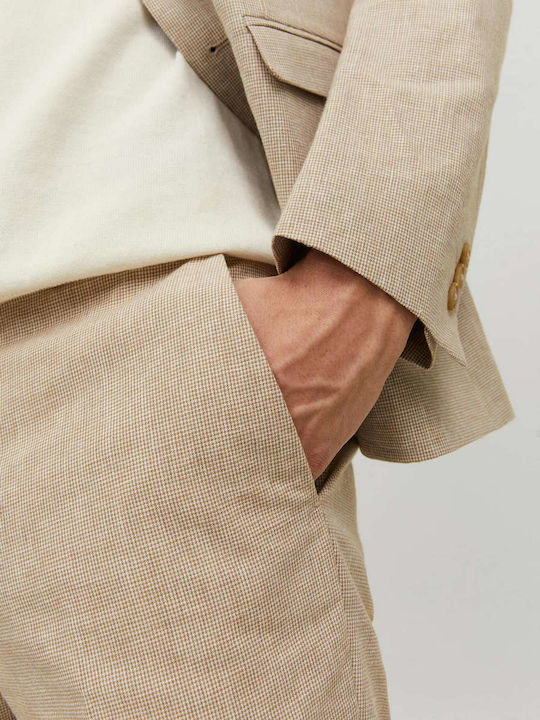 Riviera Chino Trousers In Slim Fit Petrified Oak