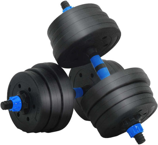 vidaXL Dumbbell Set 2x 10.5kg