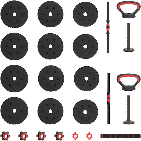 vidaXL Dumbbell 1x 20kg