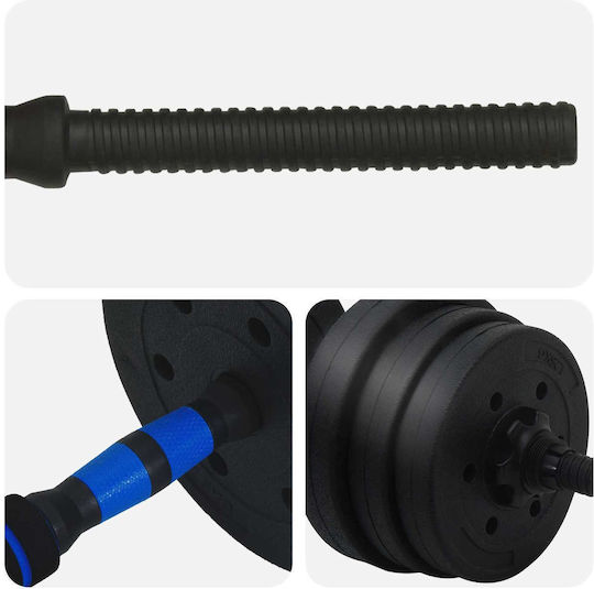 vidaXL Dumbbell 1x 20kg