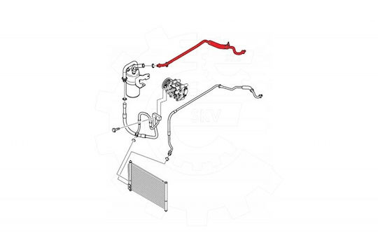 Σωλήνας Κλιματισμού Ford Fiesta V Fusion 1140658