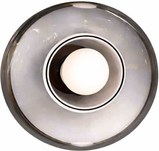 Wall Lamp with G9 Socket Gray 25x20cm
