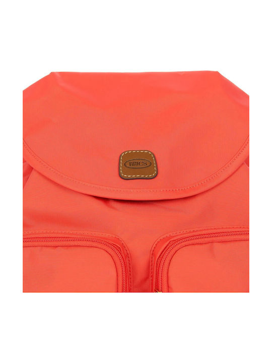 Leather Women's Backpack Orange