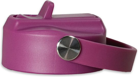 Plum Pink Dozze Water Bottle Straw Lid