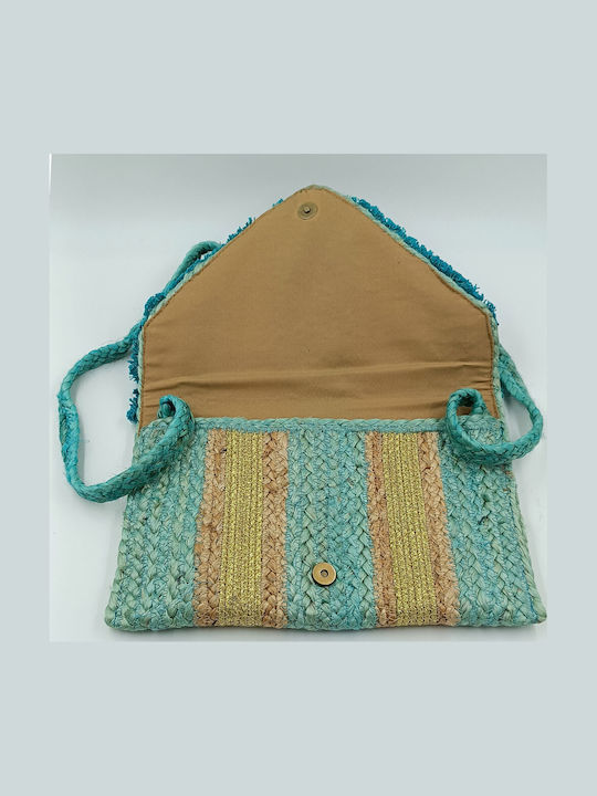 Straw Women's Envelope Turquoise