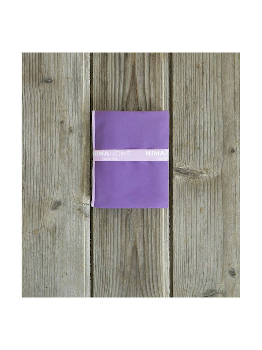 Nima Riva Microfiber Purple Gym Towel 70x140cm