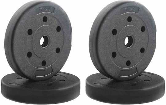 vidaXL Scheibenset 4 x 2.5kg